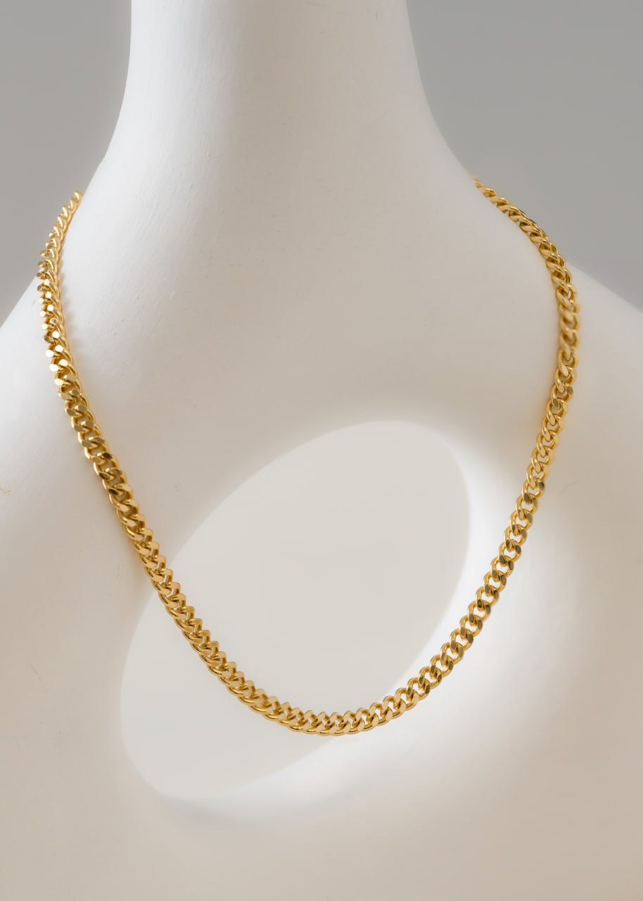 Cadena Cubana 2.5mm 65cm
