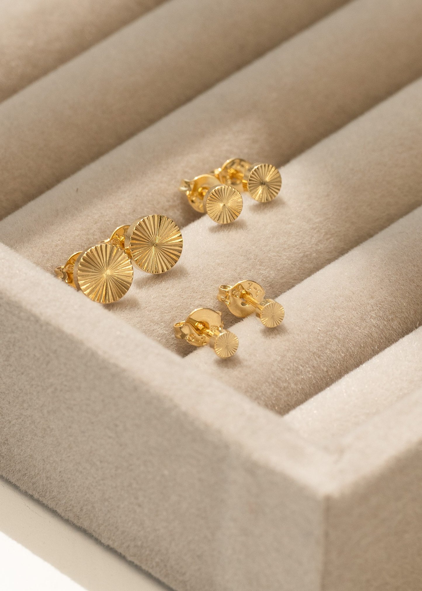 Aretes Sol Redondo