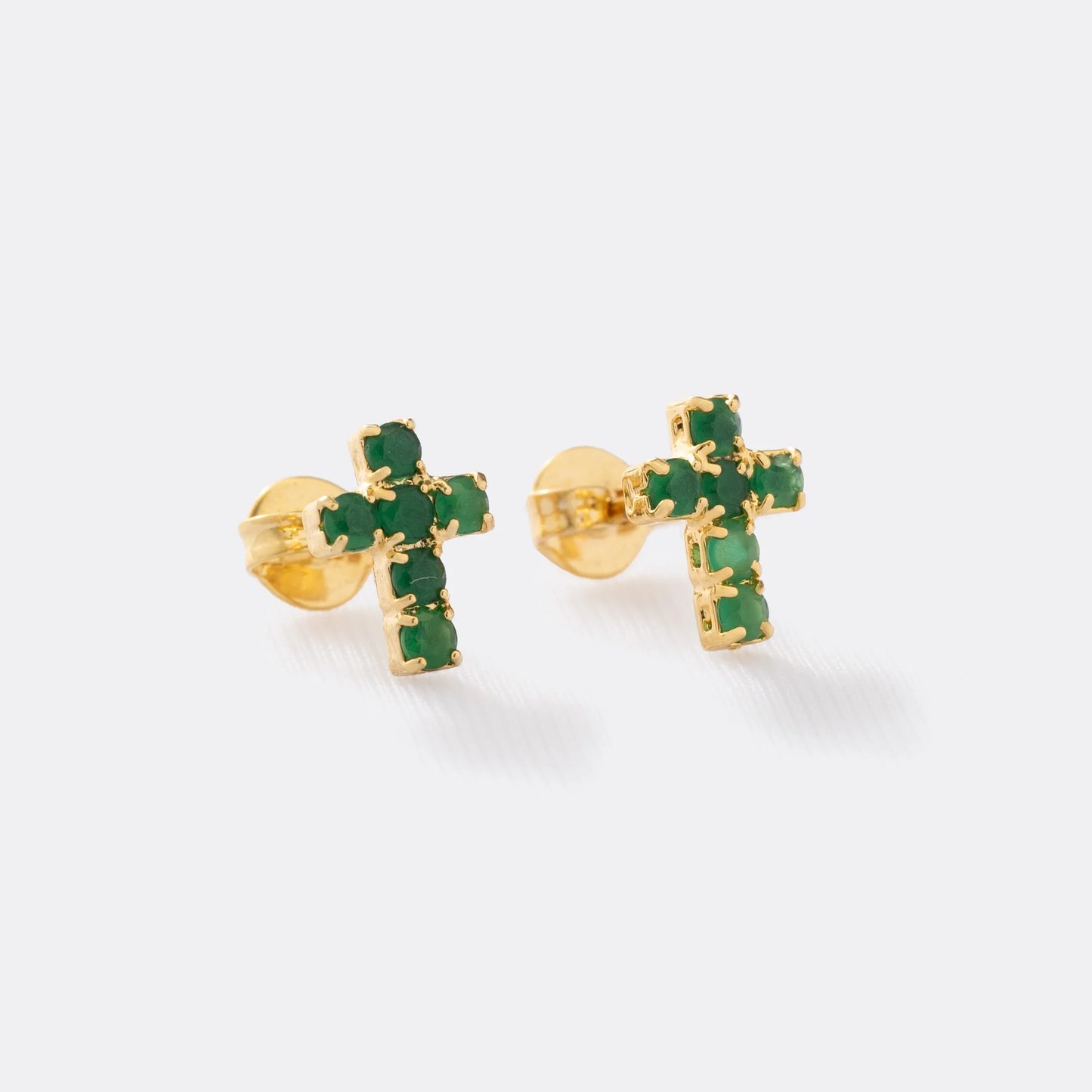 Aretes Cruz 6 Circonias