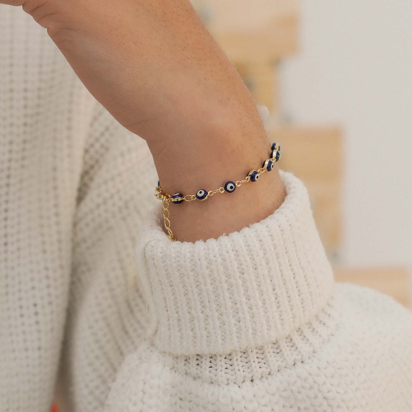 Pulsera Ojo turco AZUL REY